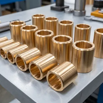 Precision tin bronze bushings and bearings