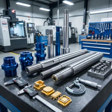 Precision aerospace turned components on a machining workstation