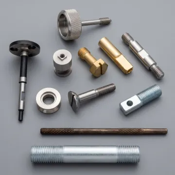 Precision turned connector components