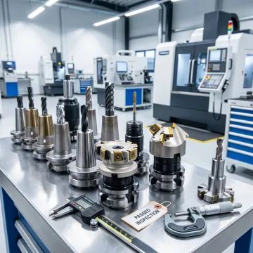 Precision machined steel parts ready for finishing