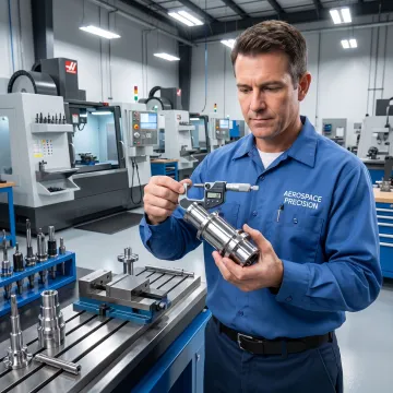 Aerospace machining process for custom parts