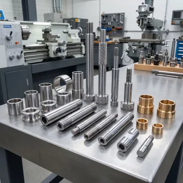 Custom CNC machined bearing components