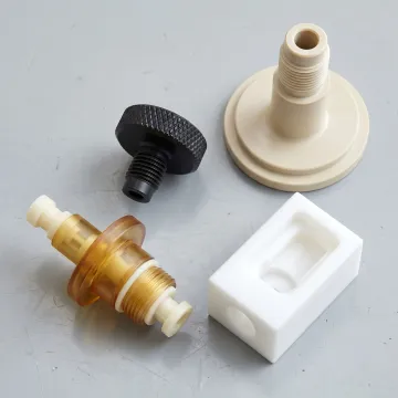 Custom aerospace plastic turned components