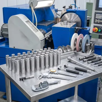 Custom centerless grinder tooling and precision parts