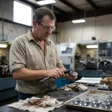 Precision turned parts and machining process