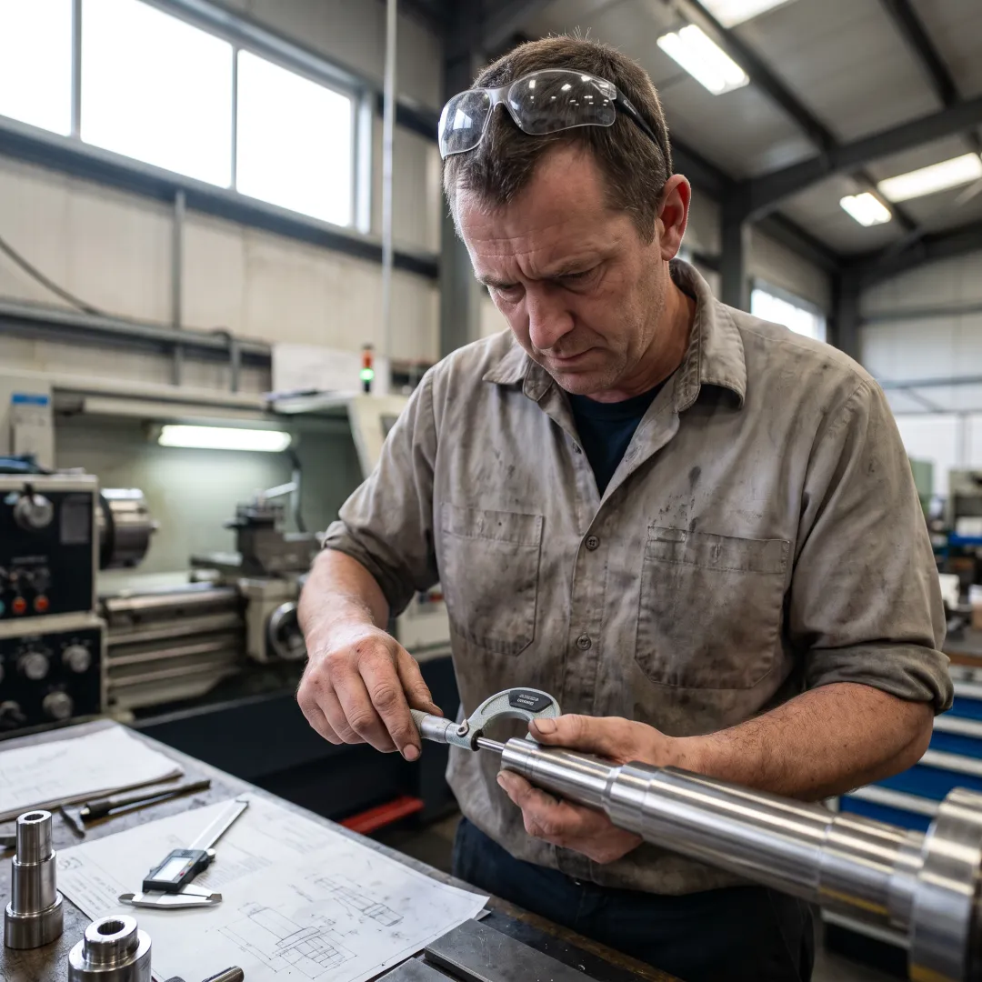 Aerospace parts inspection and machining