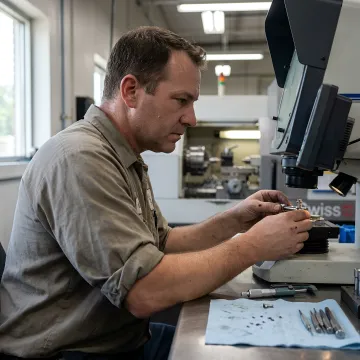 Precision machining of medical parts