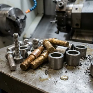 CNC Turning Services for Threaded Parts