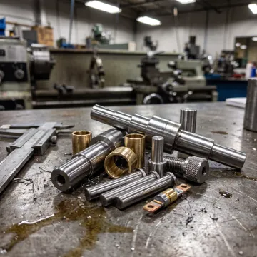 Precision machined metal and plastic components