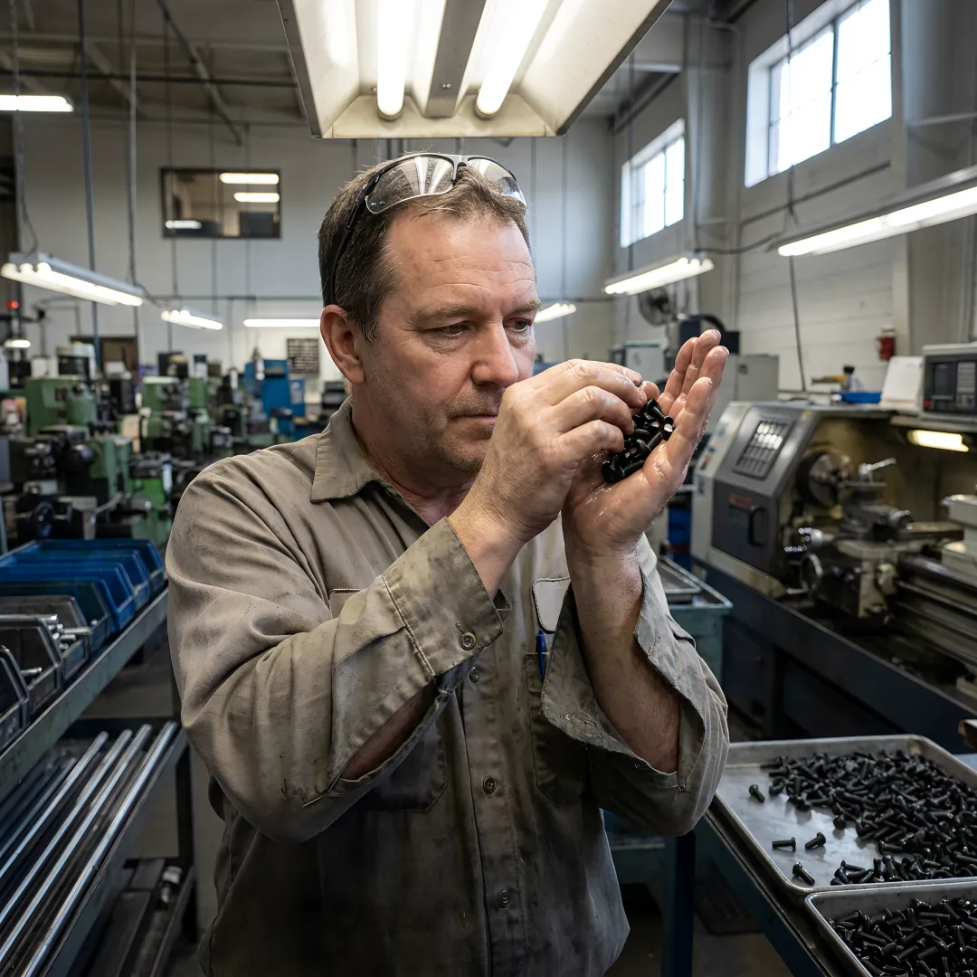 Precision machine screw manufacturing