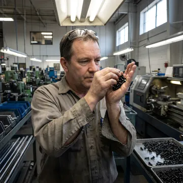 Precision machine screw manufacturing