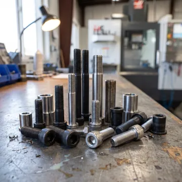Precision socket screws and fastener components