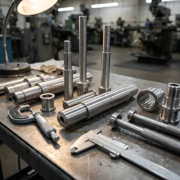 Custom stainless steel aerospace parts and machining