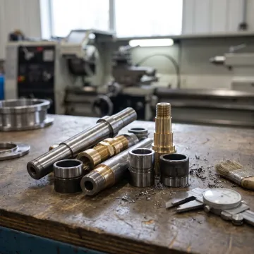 Precision turned agricultural machinery components
