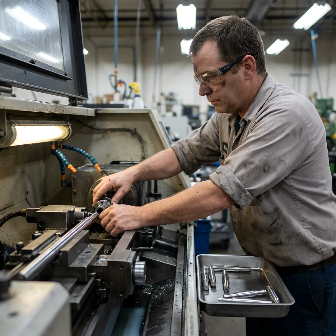 Custom Swiss-Type Turned Components & Parts