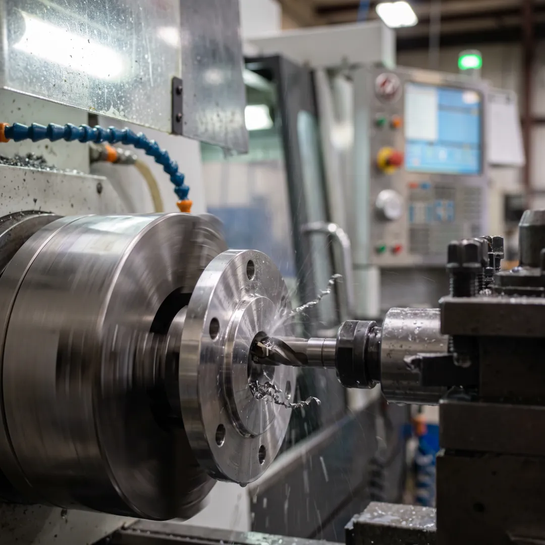 Precision CNC Lathe Machining & Custom Flanges
