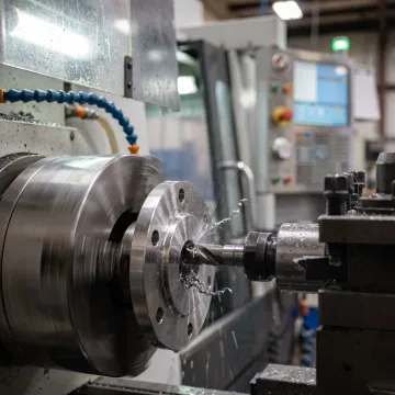 Precision CNC Lathe Machining & Custom Flanges