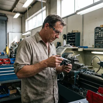 Custom aluminum parts machining in a precision machine shop