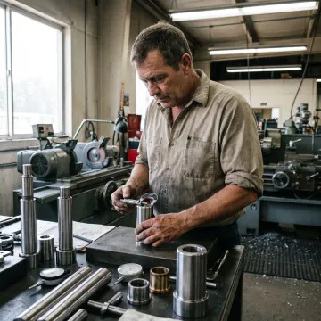 Custom Centerless Grinder Tooling & Parts