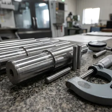 Ground aerospace shafts and pins