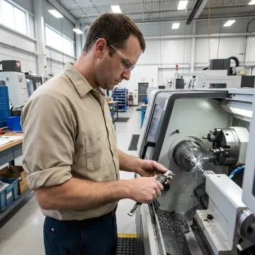 Aerospace Swiss screw machining of precision metal parts