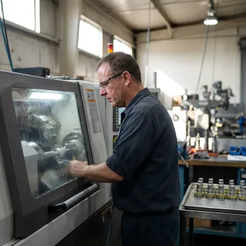 Swiss-Type CNC Machining & Steel Parts Galvanizing