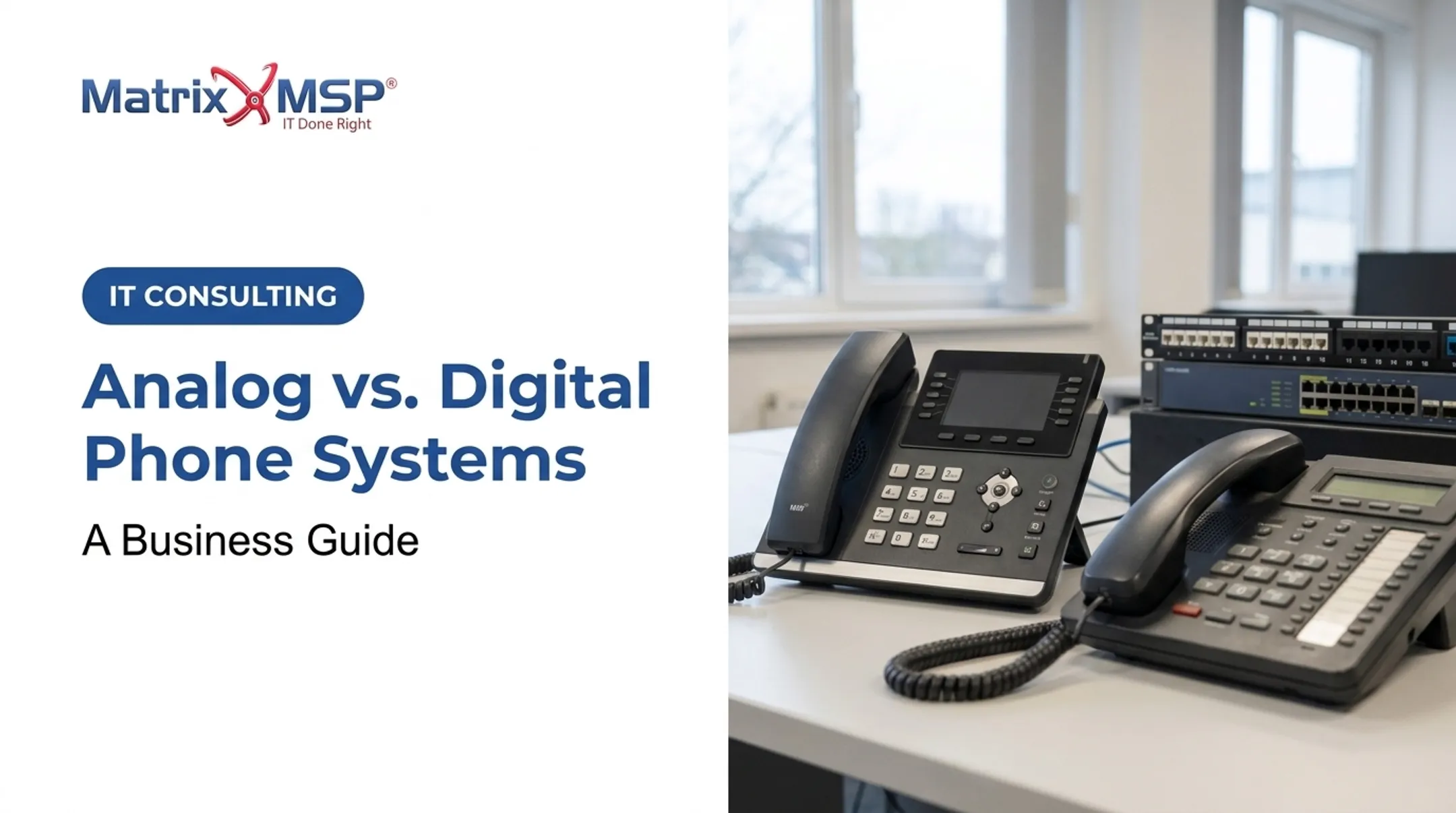 Analog vs. Digital Phone Systems: A Business Guide