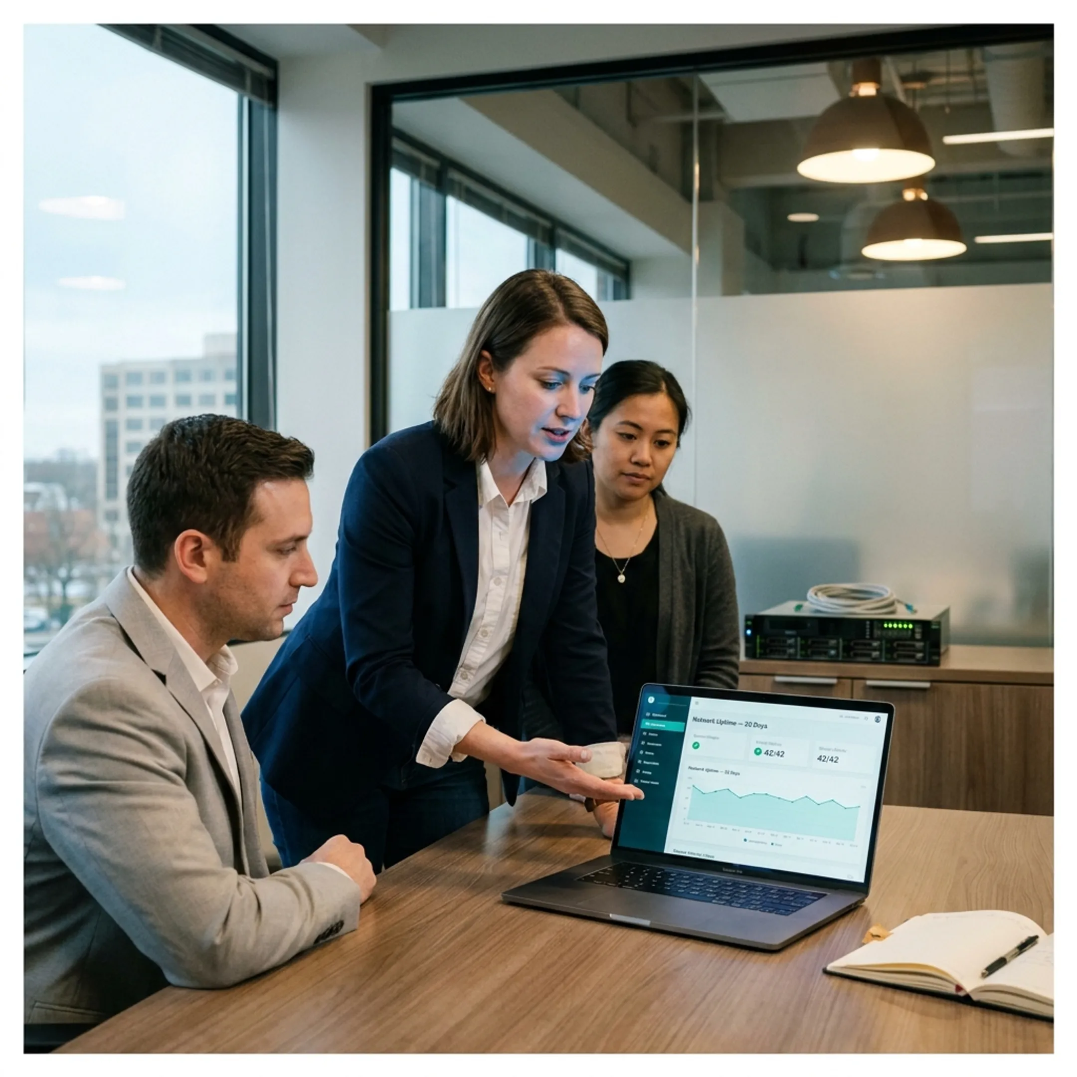 IT professional supporting a Baltimore business team