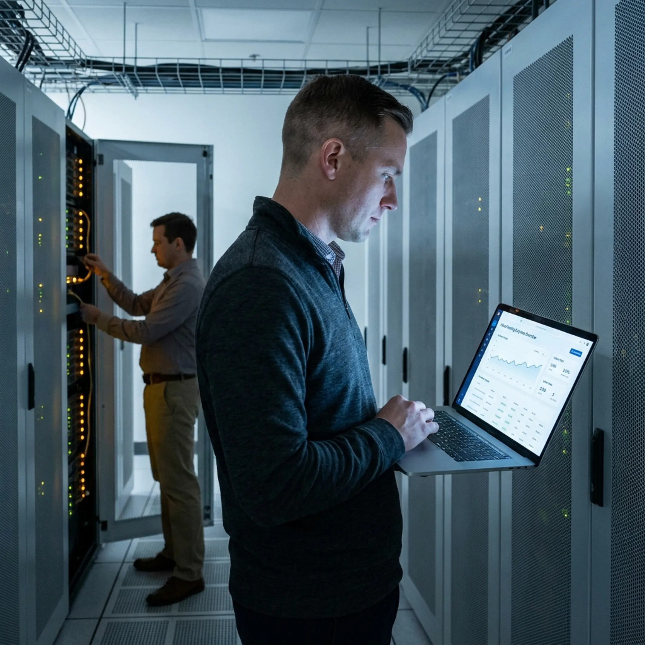 Managed cloud hosting dashboard and server environment