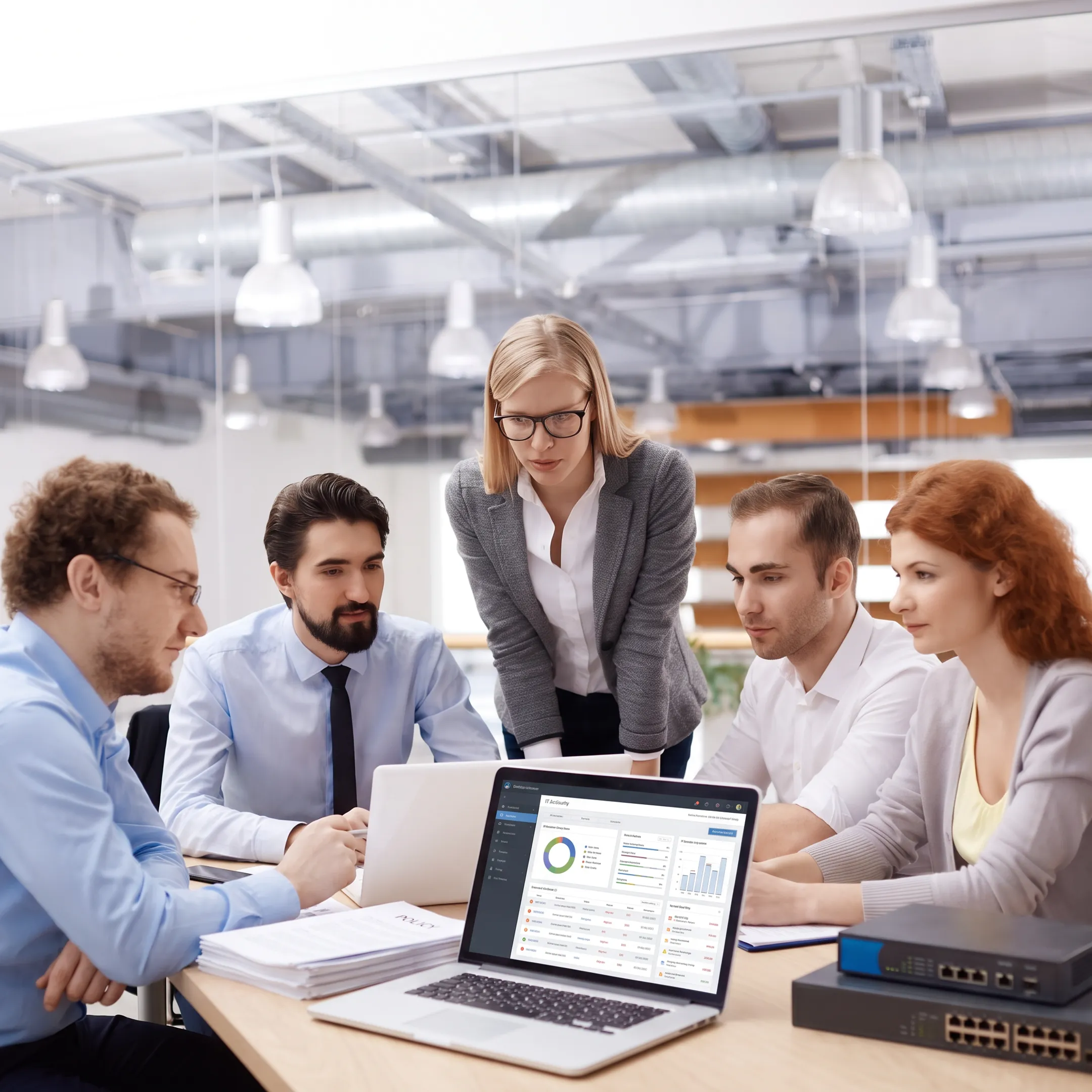 IT professional supporting an insurance agency team