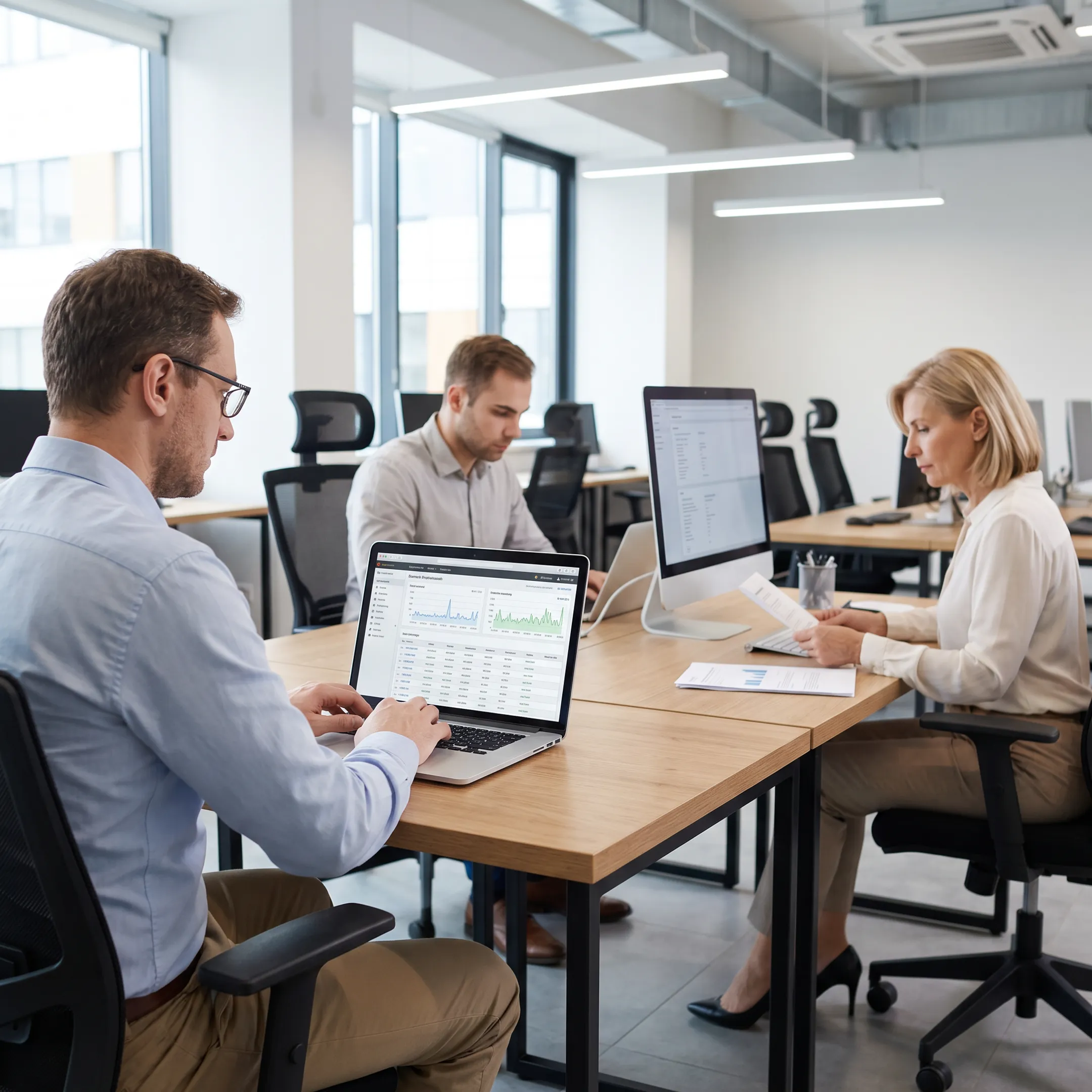IT specialist supporting a small business office