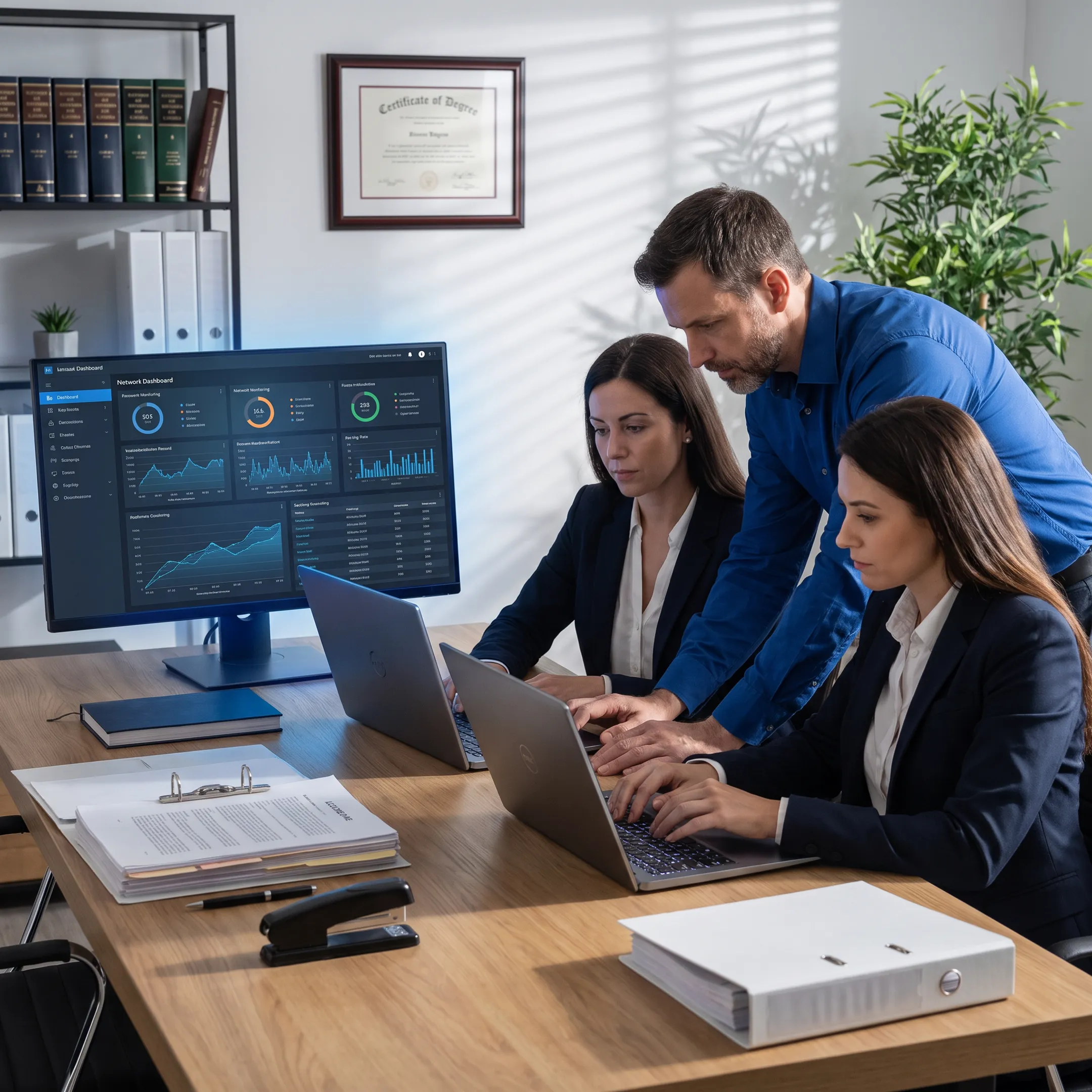 IT specialist supporting a law firm team