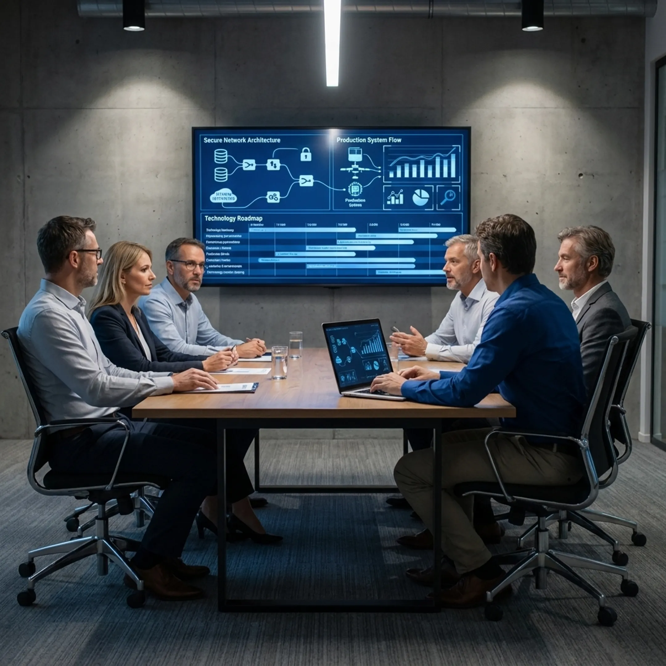 Manufacturing technology planning meeting
