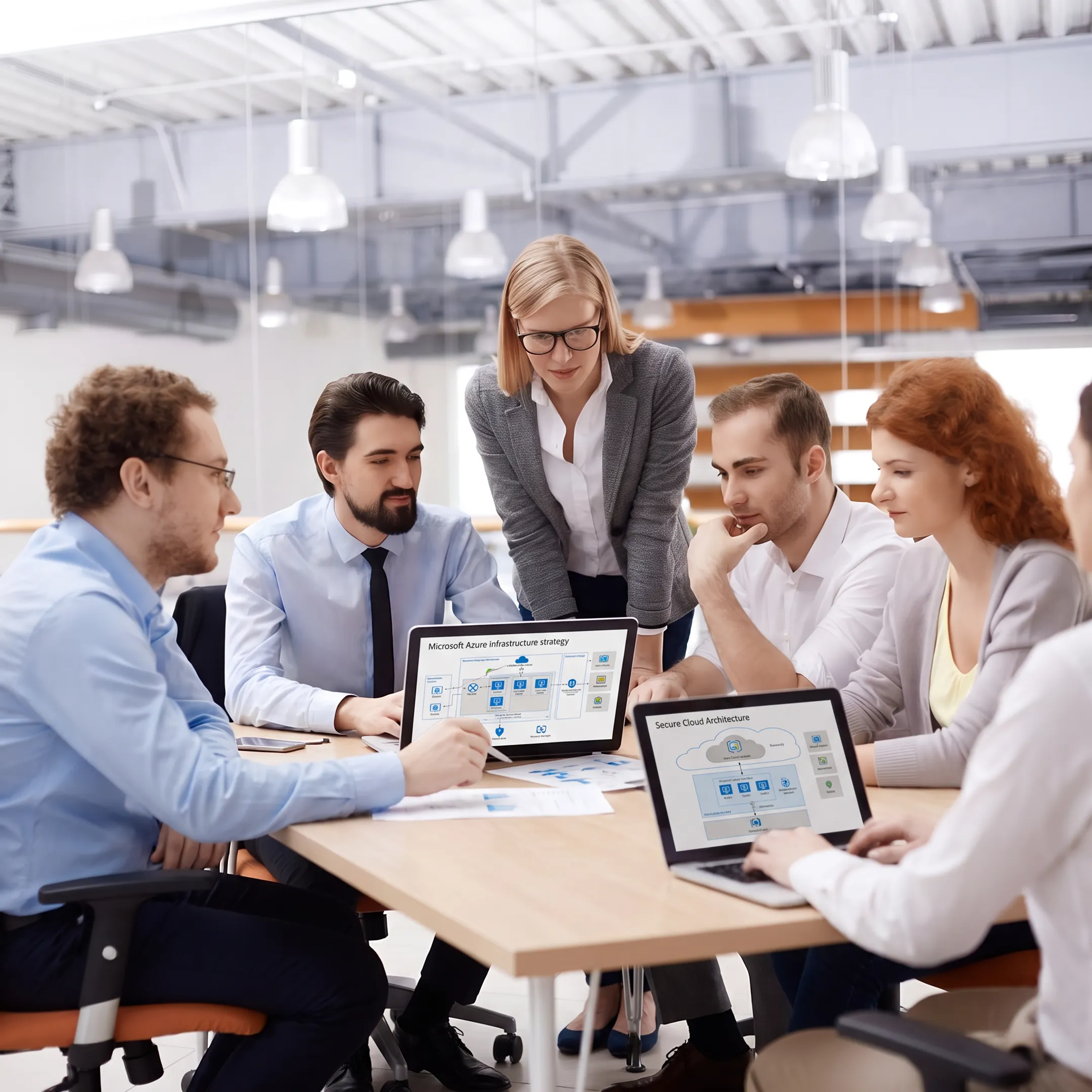 Engineer planning a secure Azure cloud environment