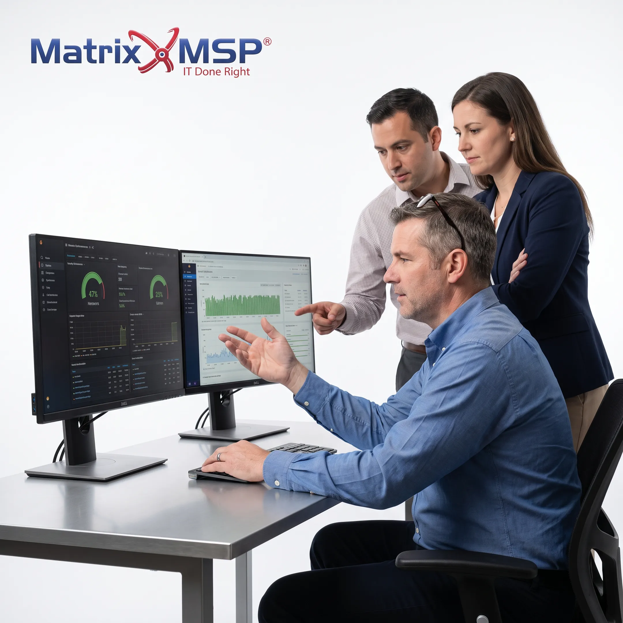 IT professional supporting a Fairfax business team