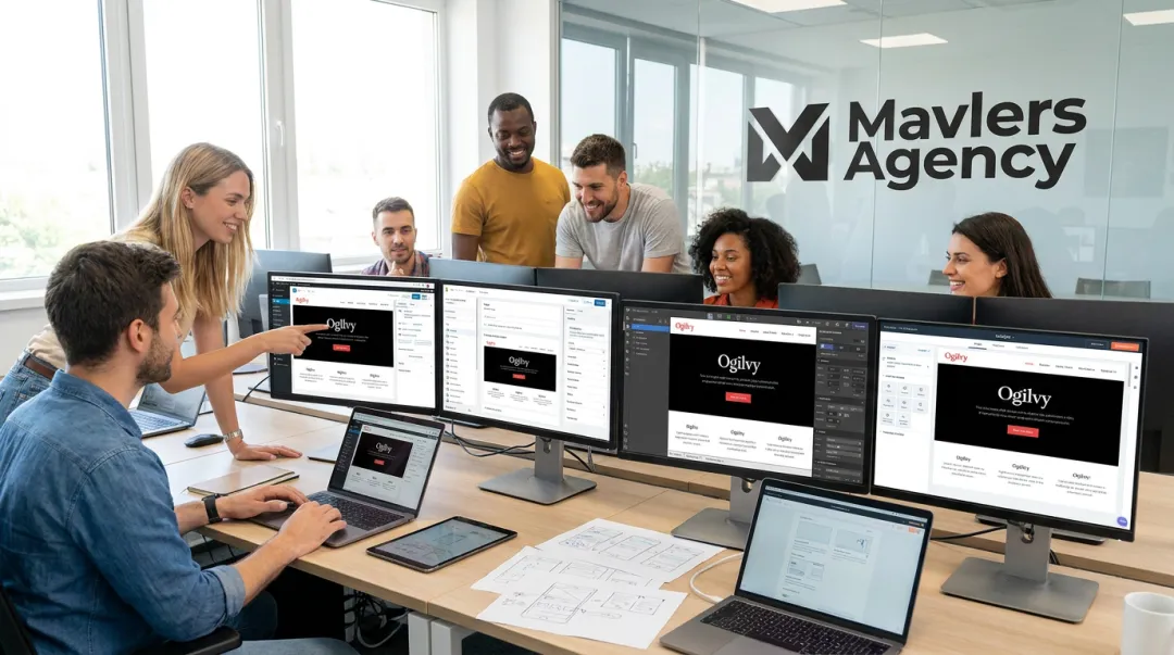 White-label agency team building multi-platform landing pages for clients