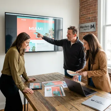 Branding and web design team in Miami