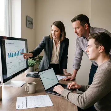 B2B PPC campaign dashboard