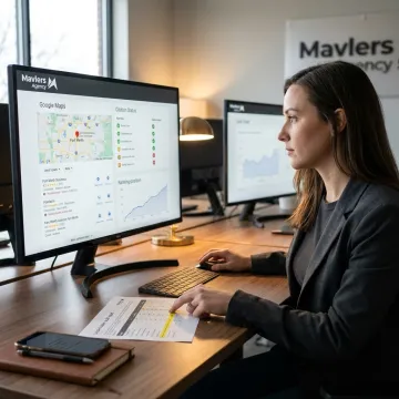 Local SEO strategist reviewing Fort Worth map rankings