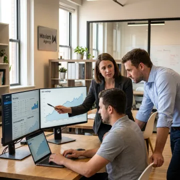 Digital marketing specialists planning campaigns in Florida