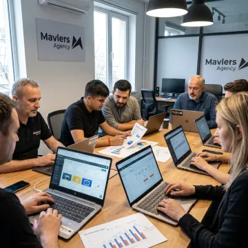 On-demand marketing team managing campaigns