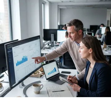 Ecommerce digital marketing strategy dashboard