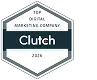 Clutch Top Digital Marketing Company badge