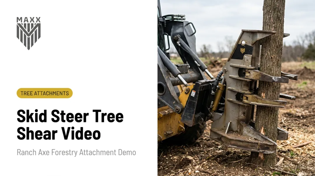 Skid Steer Tree Shear Video