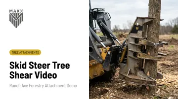 Skid Steer Tree Shear Video