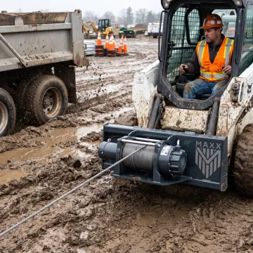 Construction site vehicle recovery