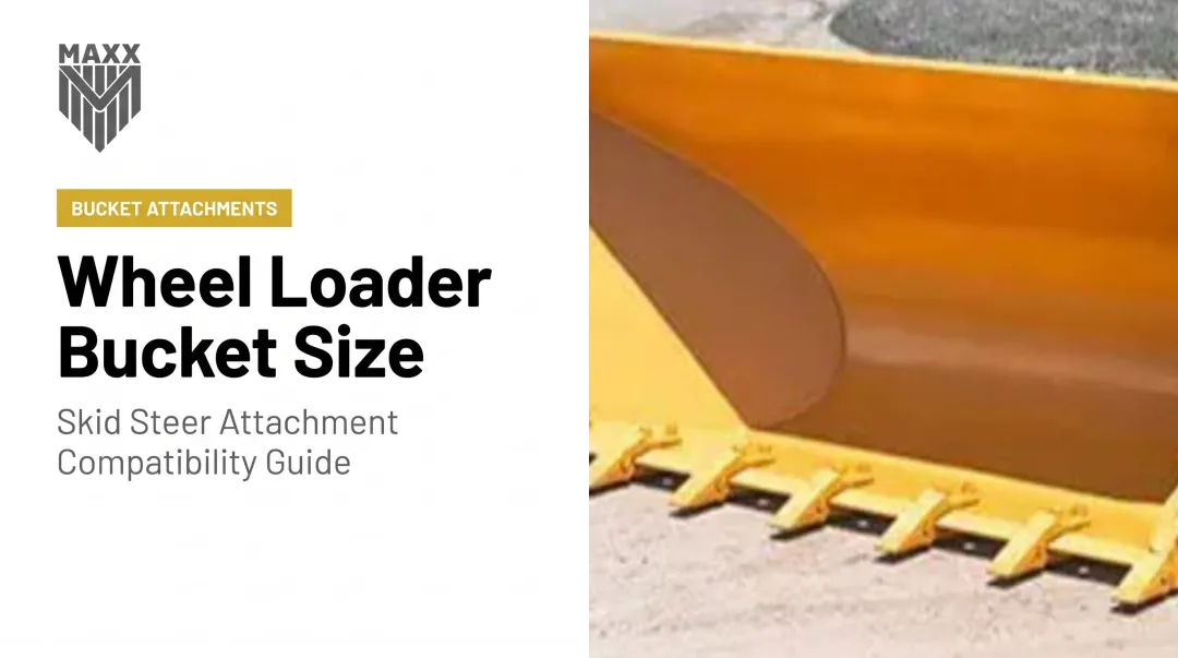 Wheel Loader Bucket Size
