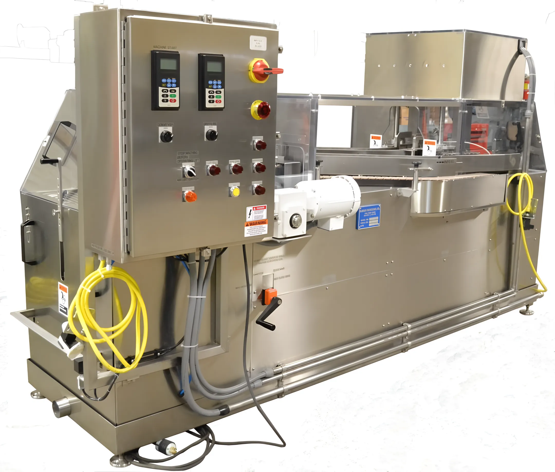 Contract packaging bottle cleaning