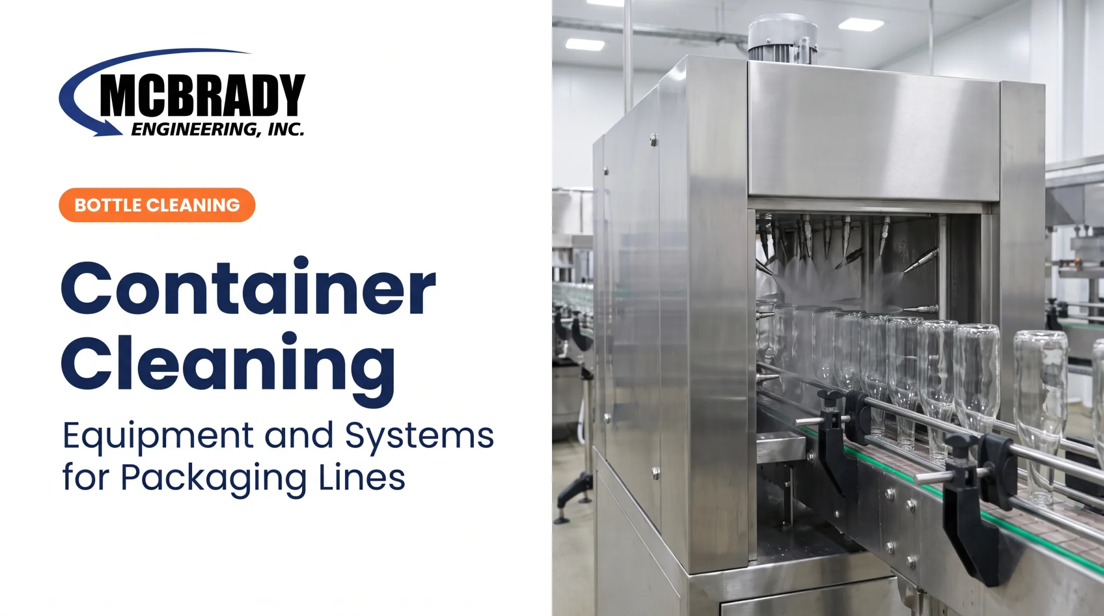 Container Cleaning: Equipment and Systems for Packaging Lines