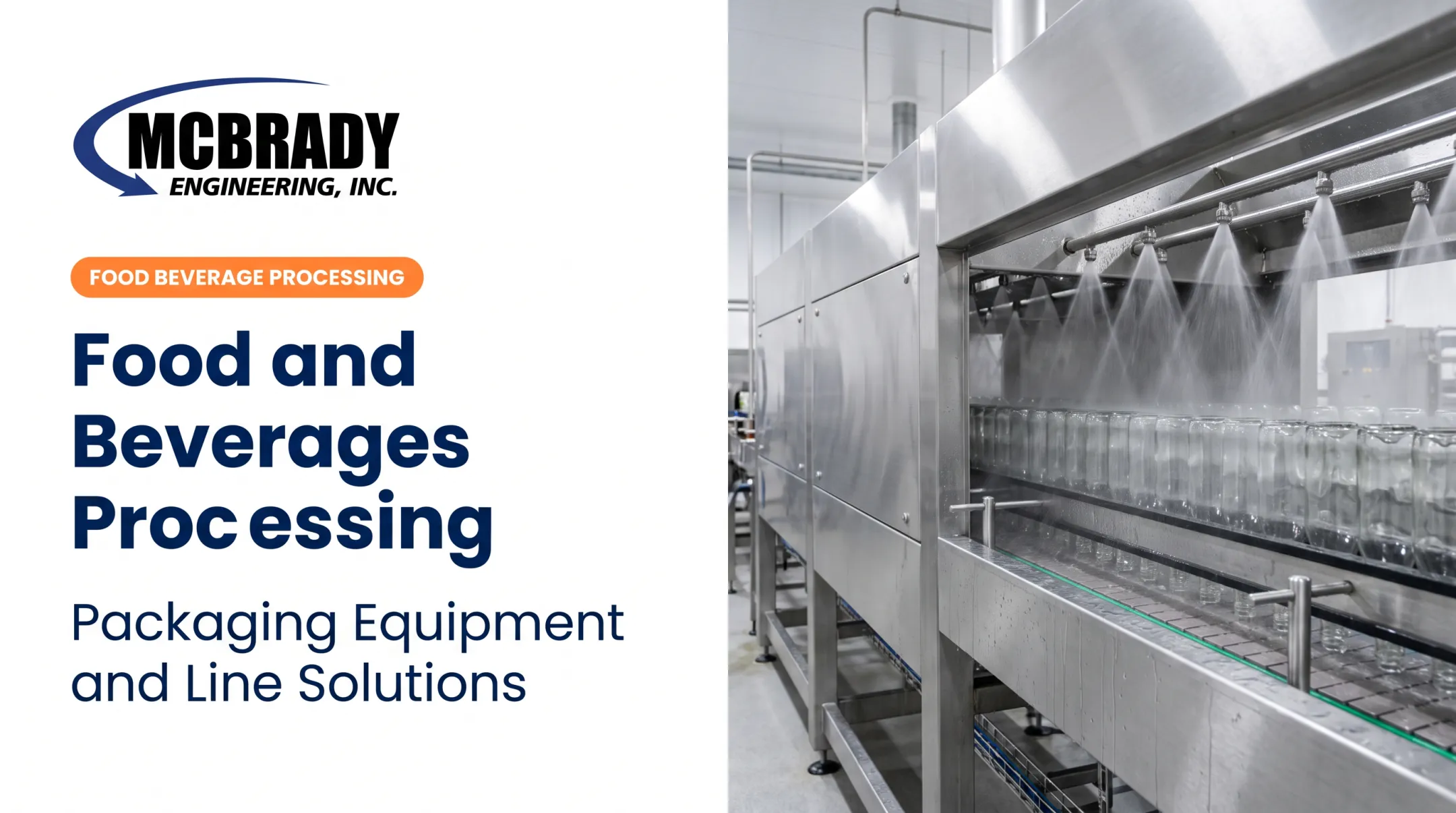 Food and Beverages Processing: Packaging Equipment and Line Solutions